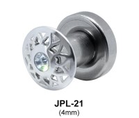 Rhinestone Innovative Design Plugs and Tunnels JPL-21